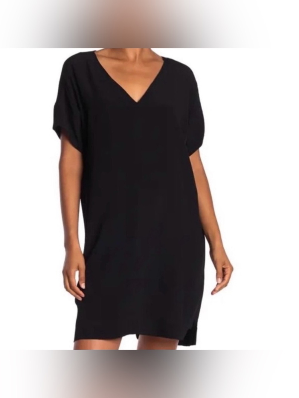 Madewell Novel Shift Mini
Dress in black- XL